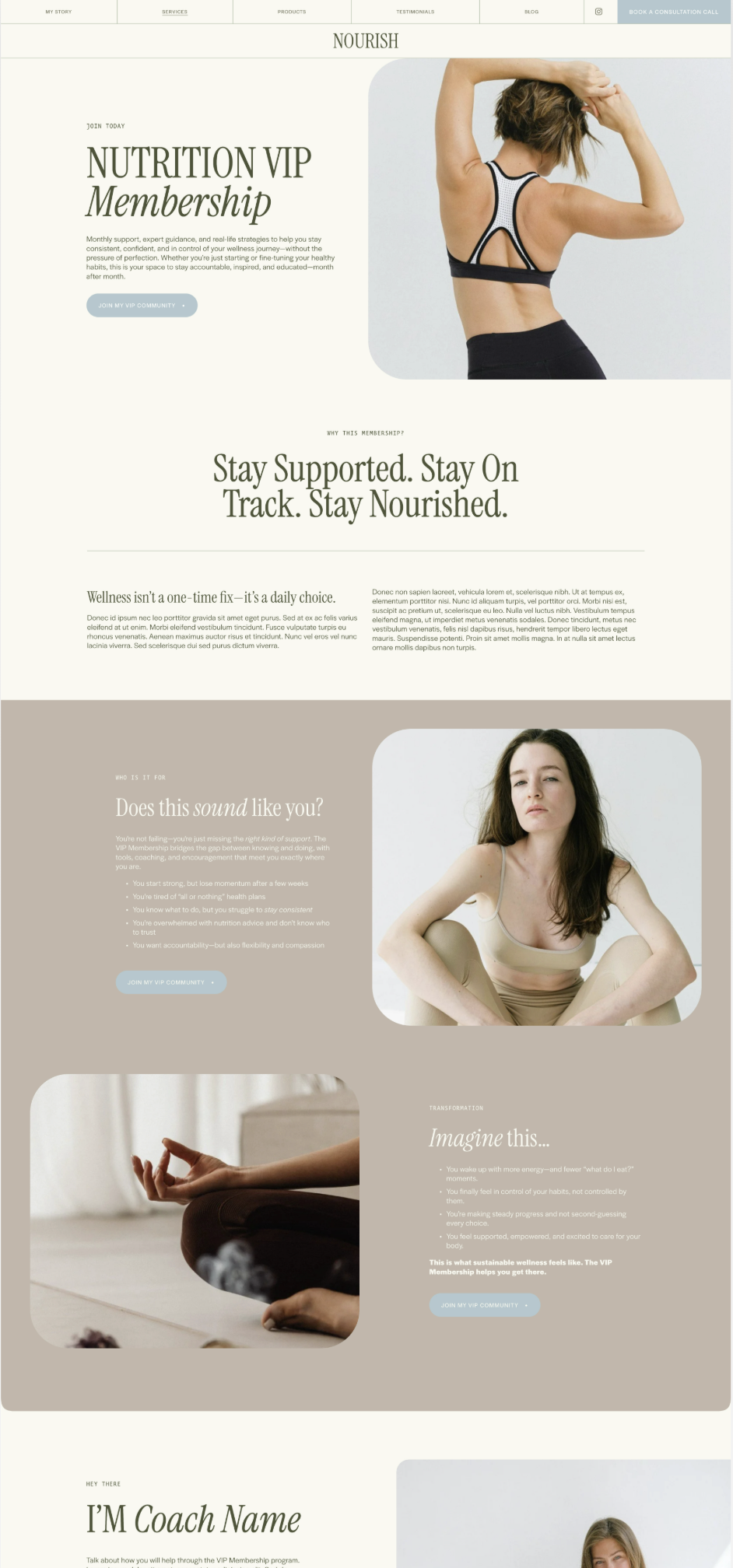 Nourish Membership Page.png