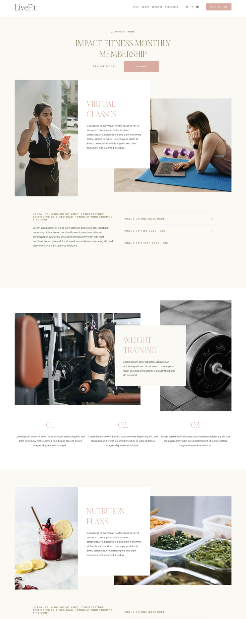 LiveFit Program Sales Page.png