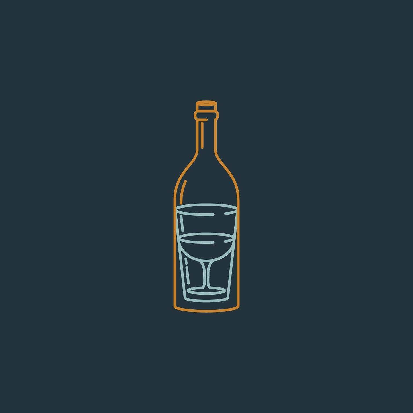 This is probably one of my favorite icons I&rsquo;ve ever designed for Buena Vida Wine &amp; Spirits. The bottle has 4 different types of glassware including a wine bottle, champagne glass, pint glass, and wine glass. Swipe to see all of them highlig