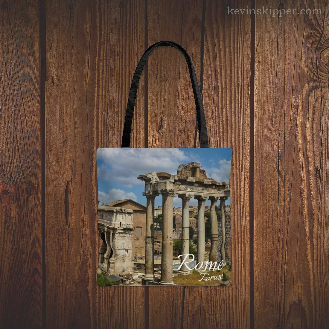 Castel Sant’Angelo & The Vatican Custom Tote Bag Kevin Skipper