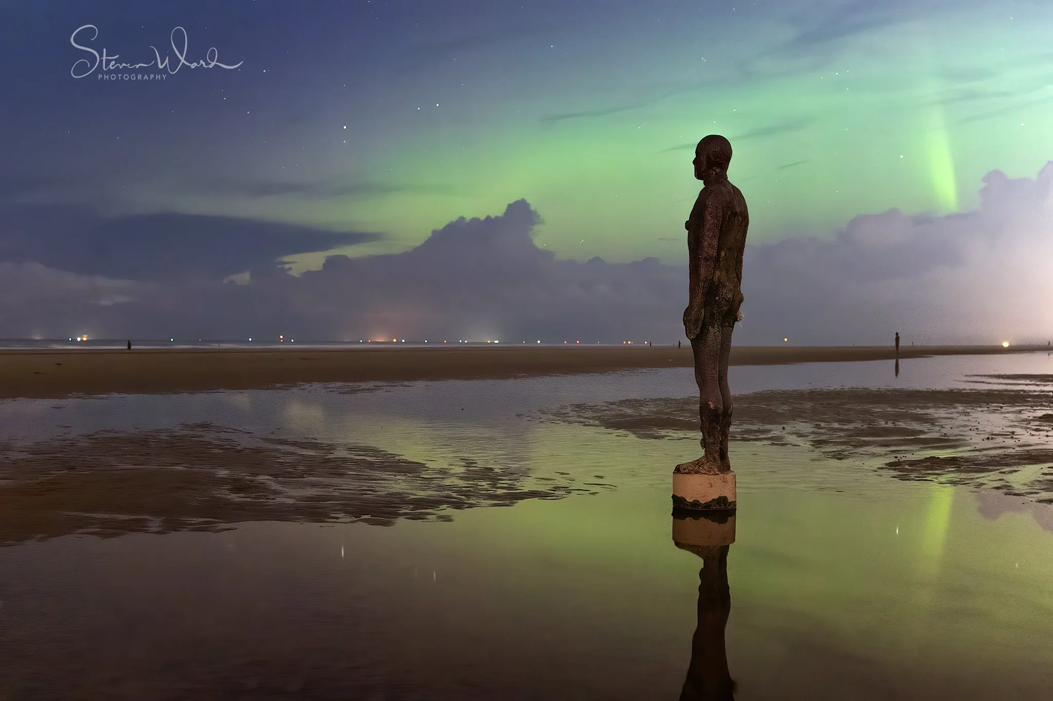 Northern Lights at Crosby Beach