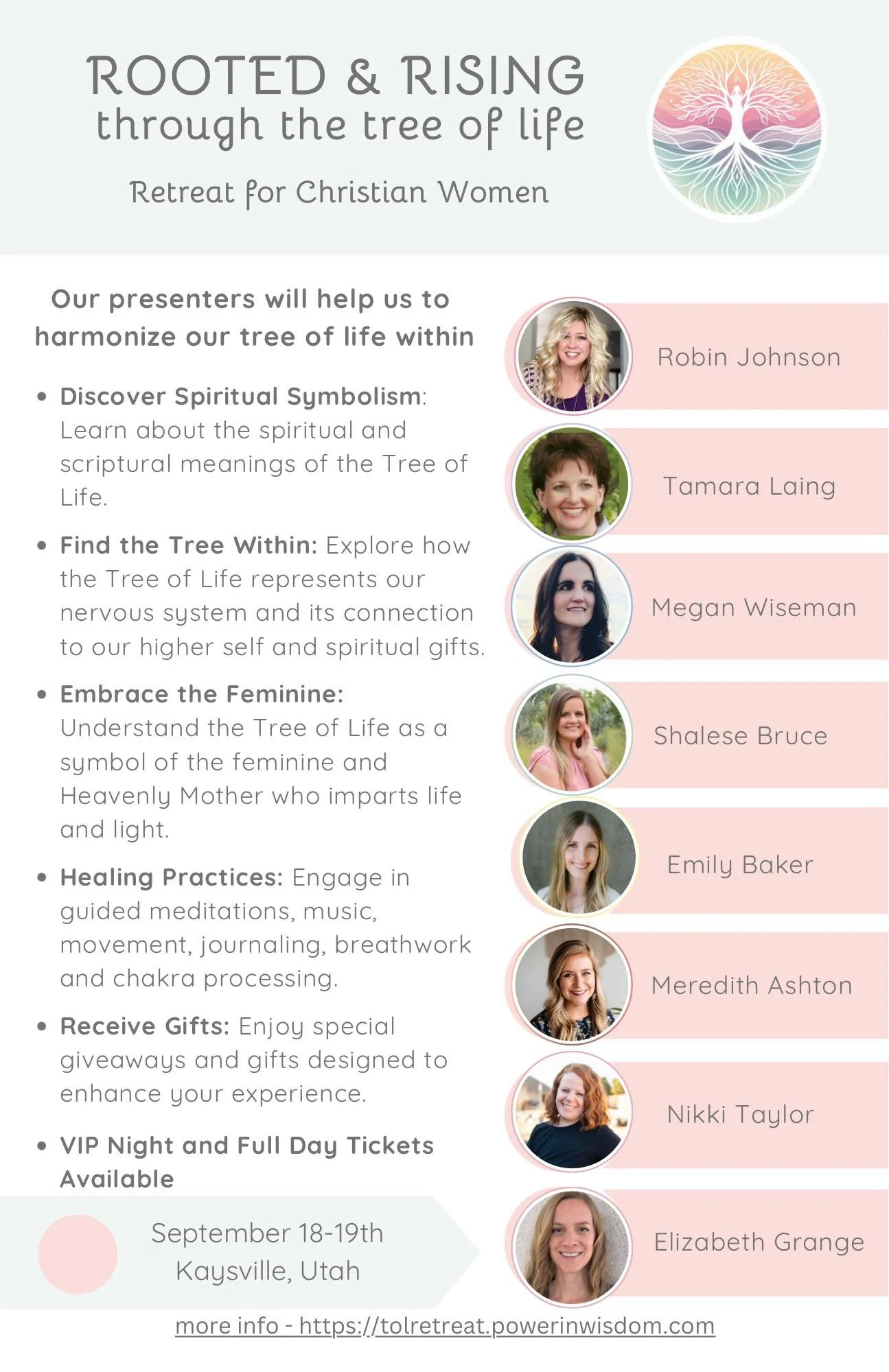 Tree of Life Retreat - Rooted and Rising