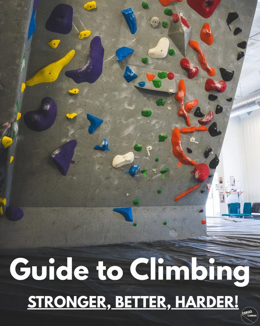 First weekly install of "Tips & Tricks"
Today is a bit of general advice, to help steer you in the right direction on the journey of climbing stronger & better!
 #moorhead #Fargo