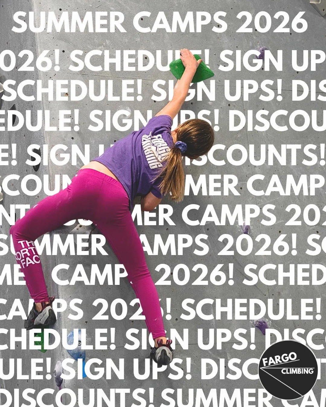 Summer Camp Schedule is live! Spots are limited and discounts available!
Don't miss it!
 #fargo #moorhead