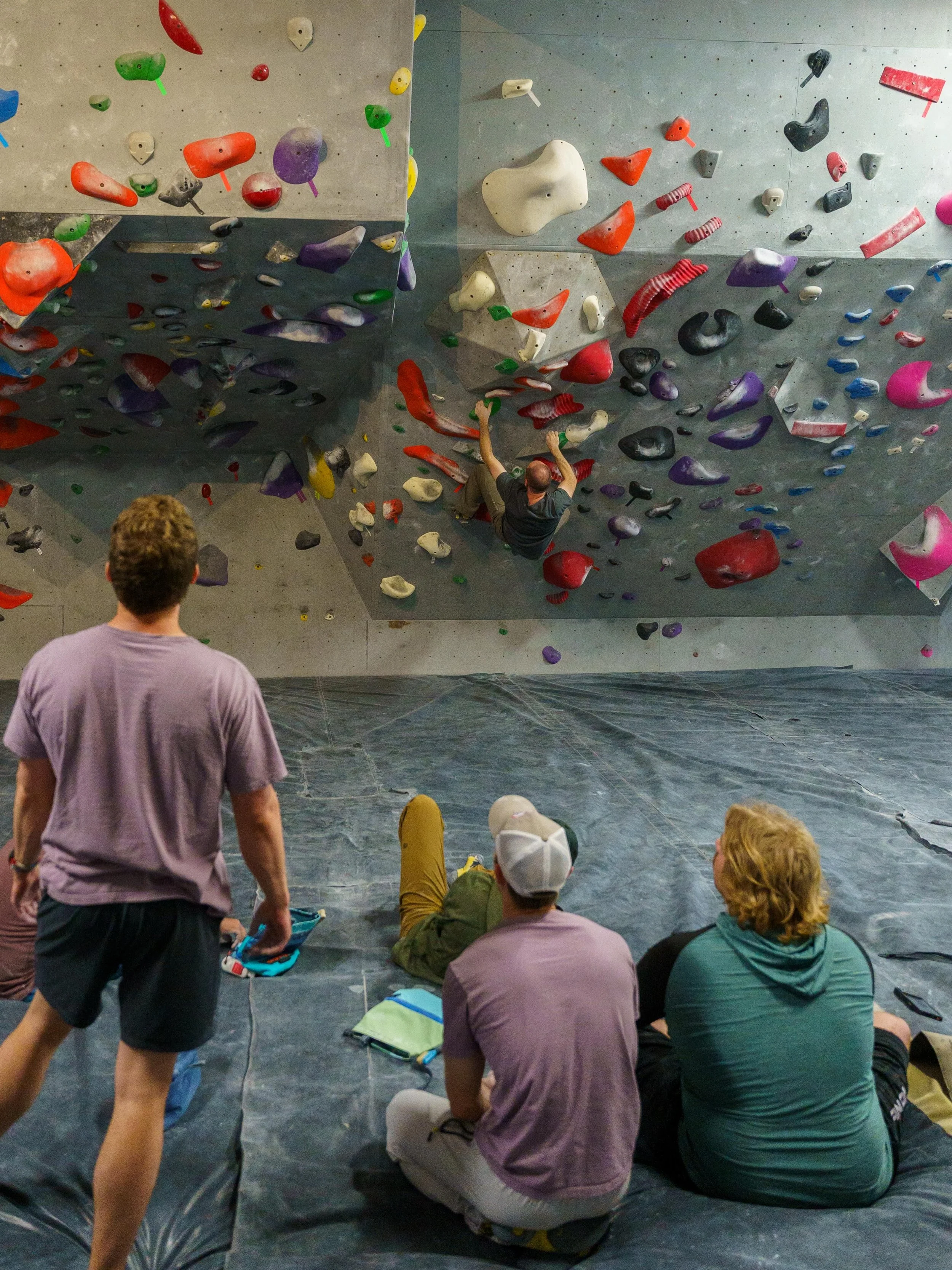 Come to climb, stay to socialize. 
Tag a friend you want to go climb with or tag your climbing partner!