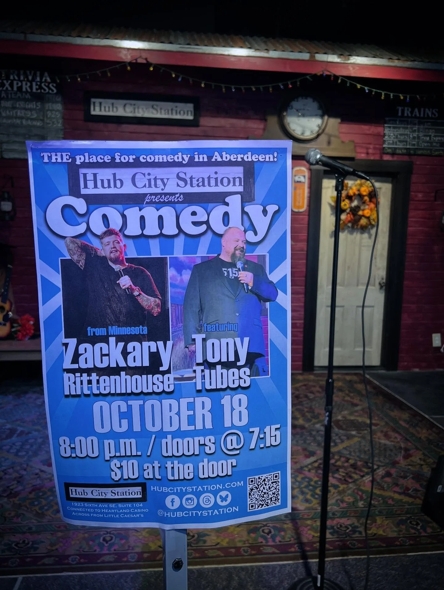 TONIGHT! Be here or be square, even though that doesn’t rhyme!