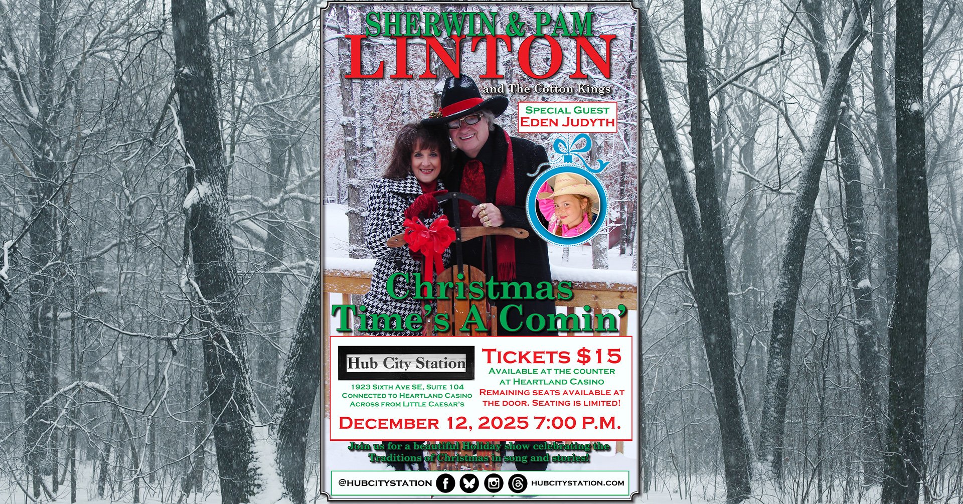 Sherwin &amp; Pam Linton and The Cotton Kings: Christmas Memories