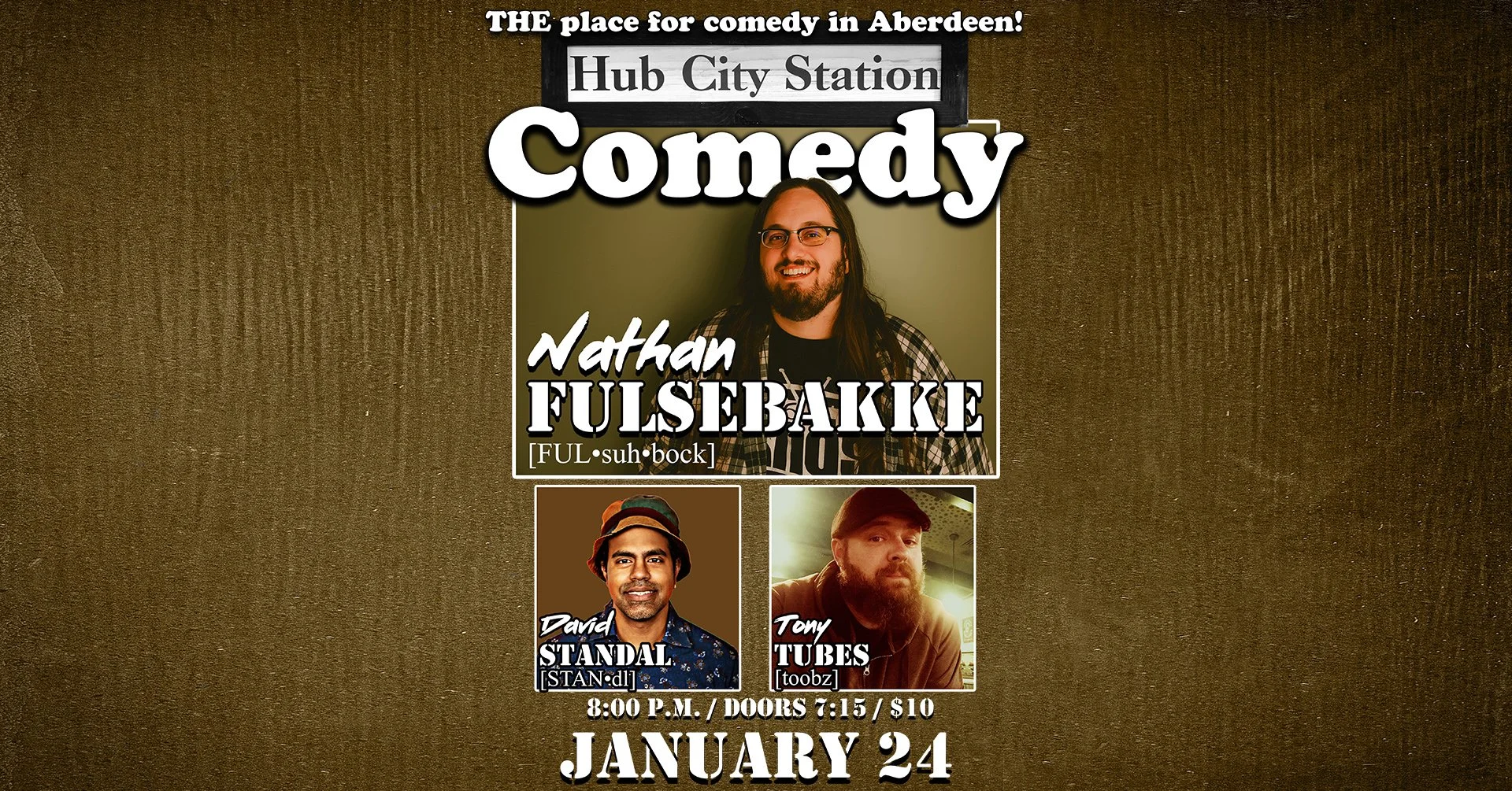 Comedy with Nathan Fulsebakke