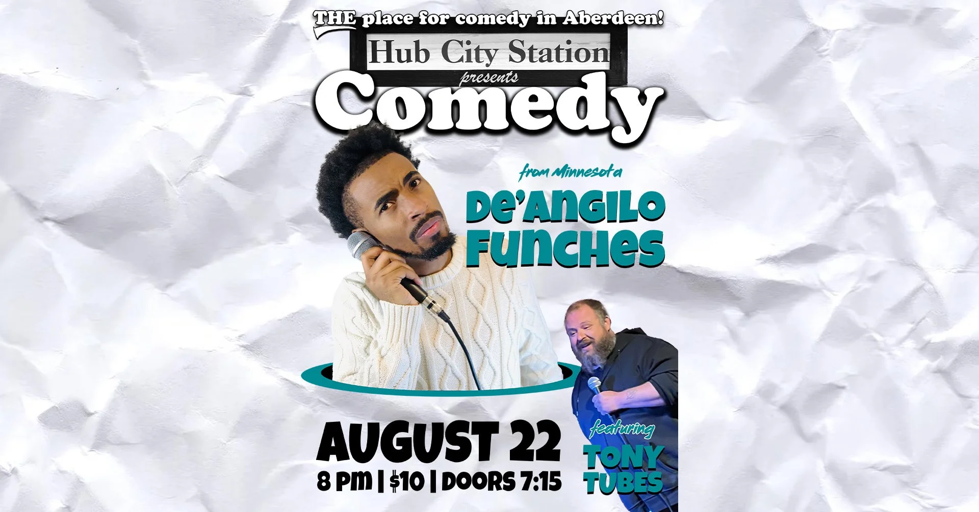 Comedy with De'Angilo Funches