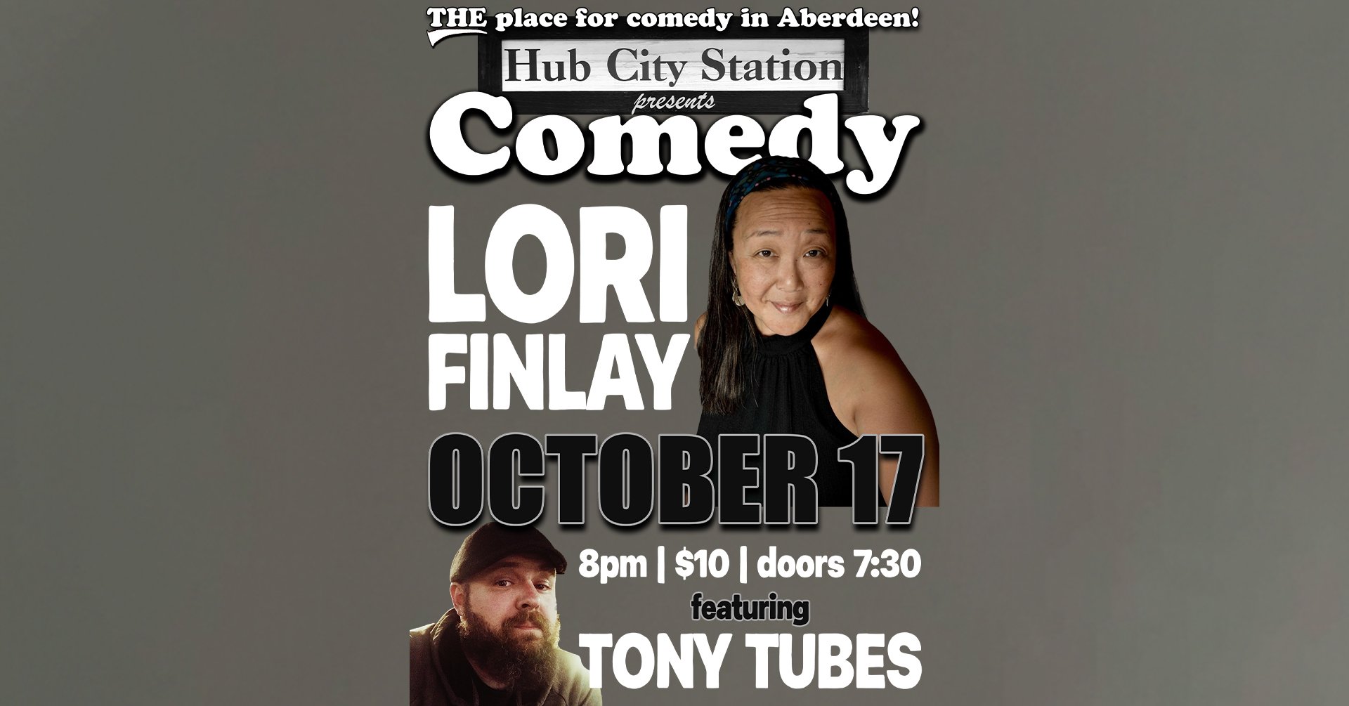 Comedy with Lori Finlay feat. Tony Tubes