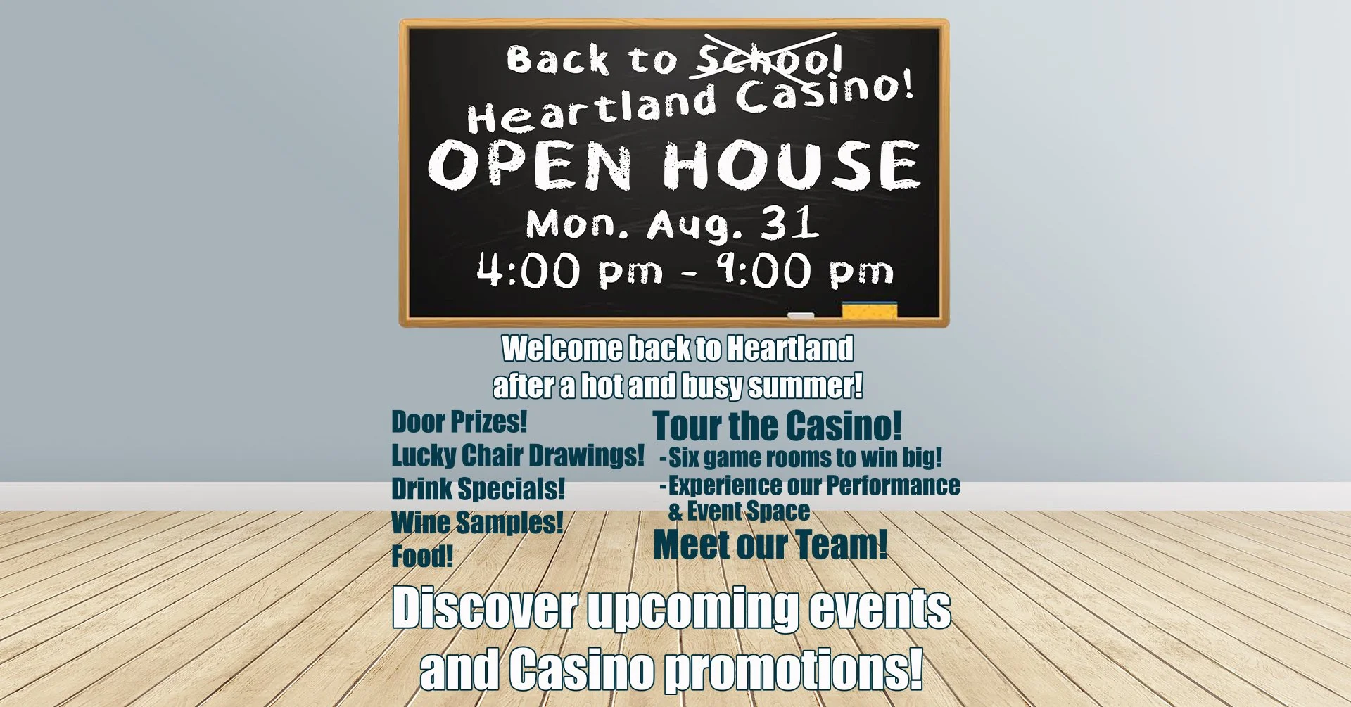 Back to Heartland Open House