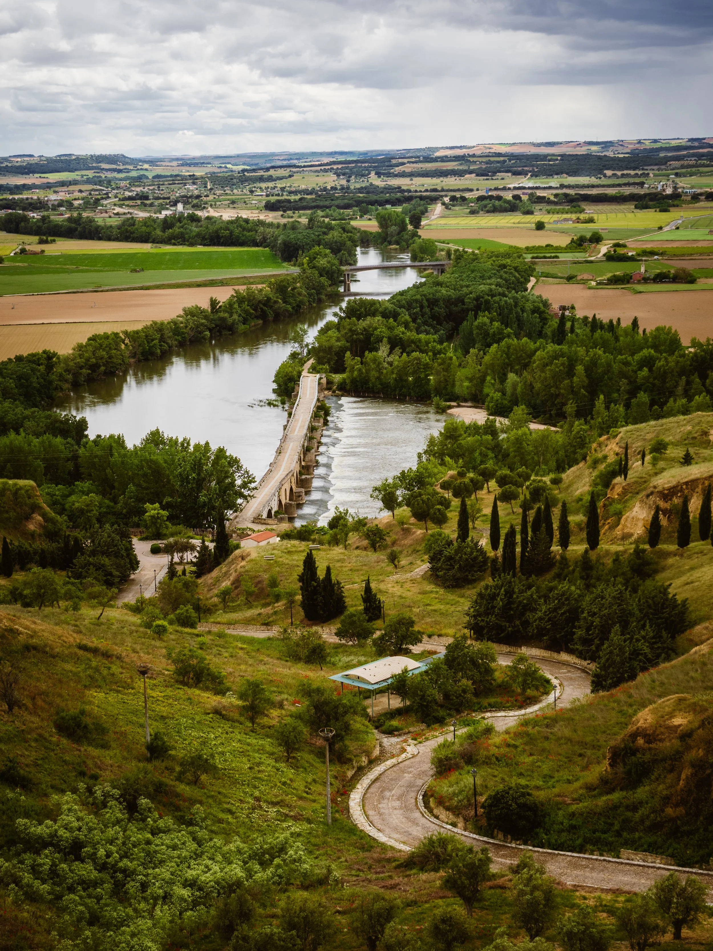 Toro - view at Roman bridge