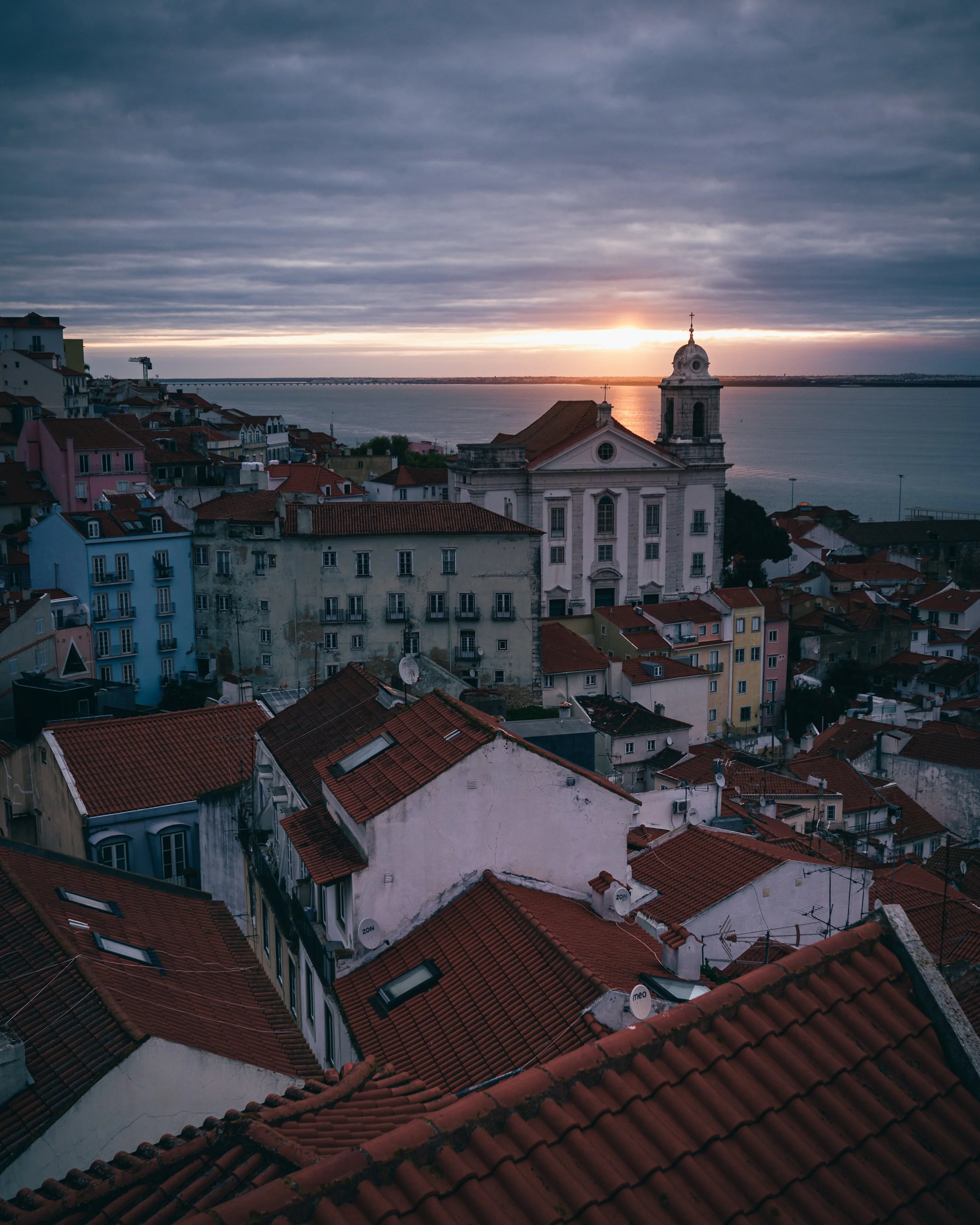 Sunrise over Lisbon