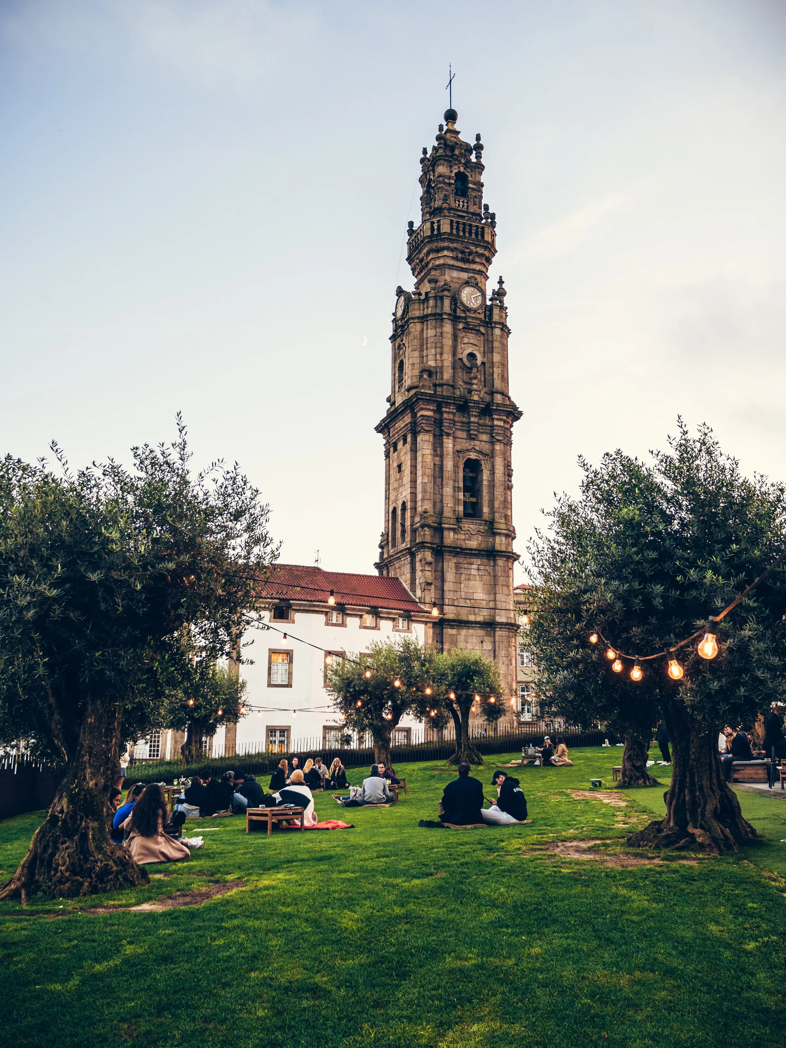 Torre dos Clérigos from Base Porto bar