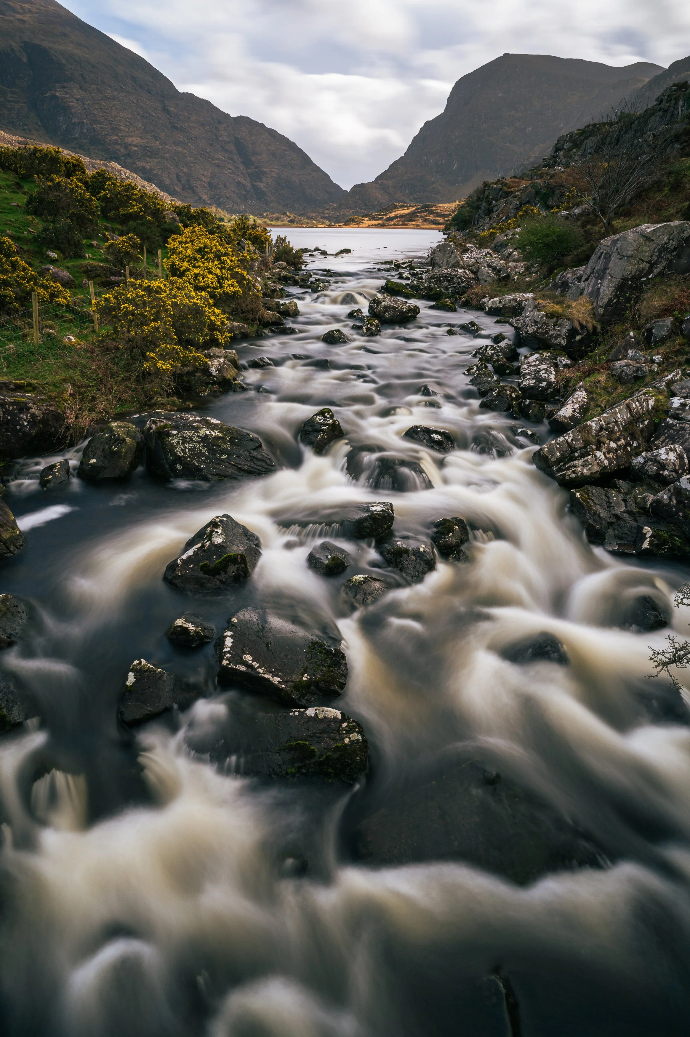 Gap of Dunloe - view from Wishing Bridge