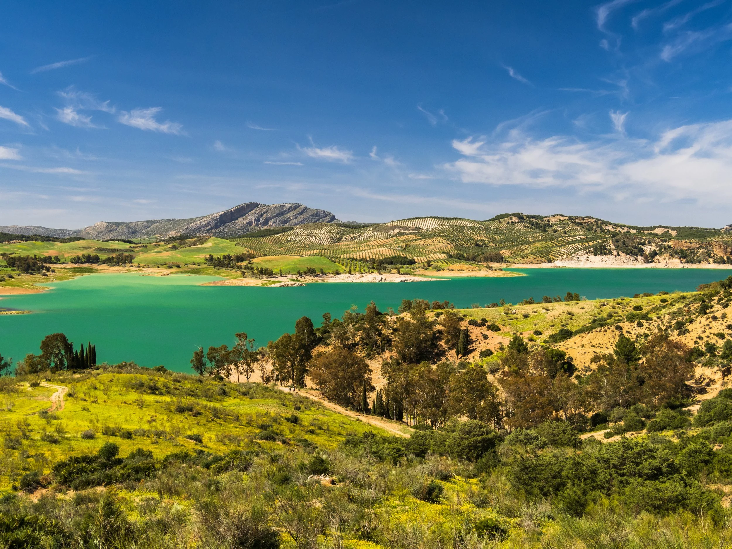 View from the road to Caminito del Rey