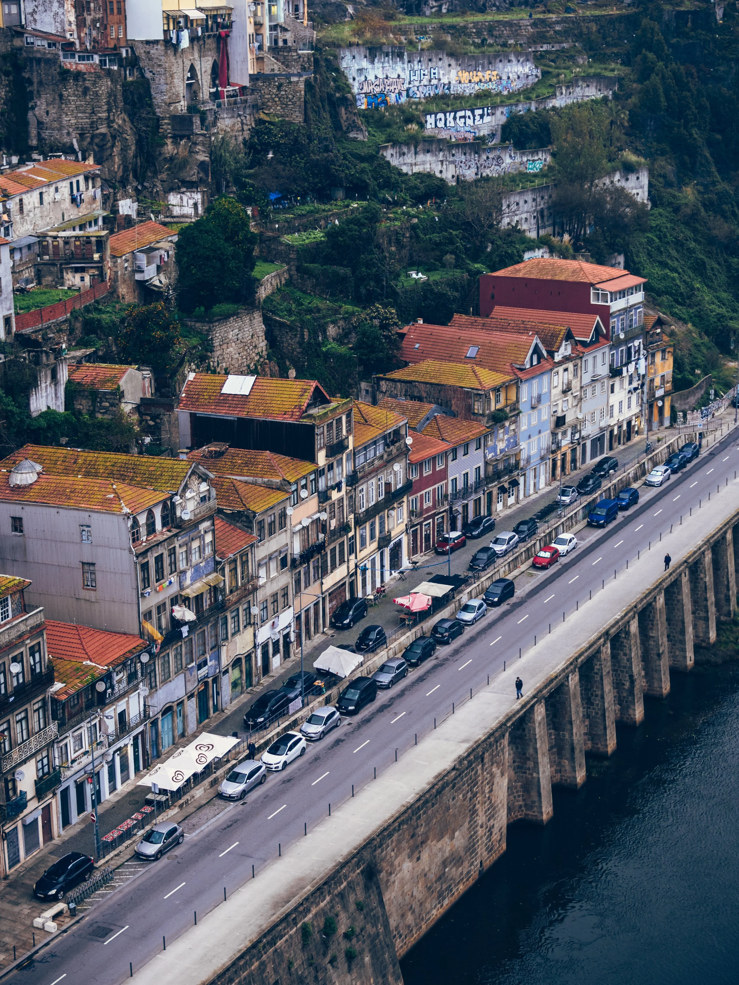 Houses by the river Douro