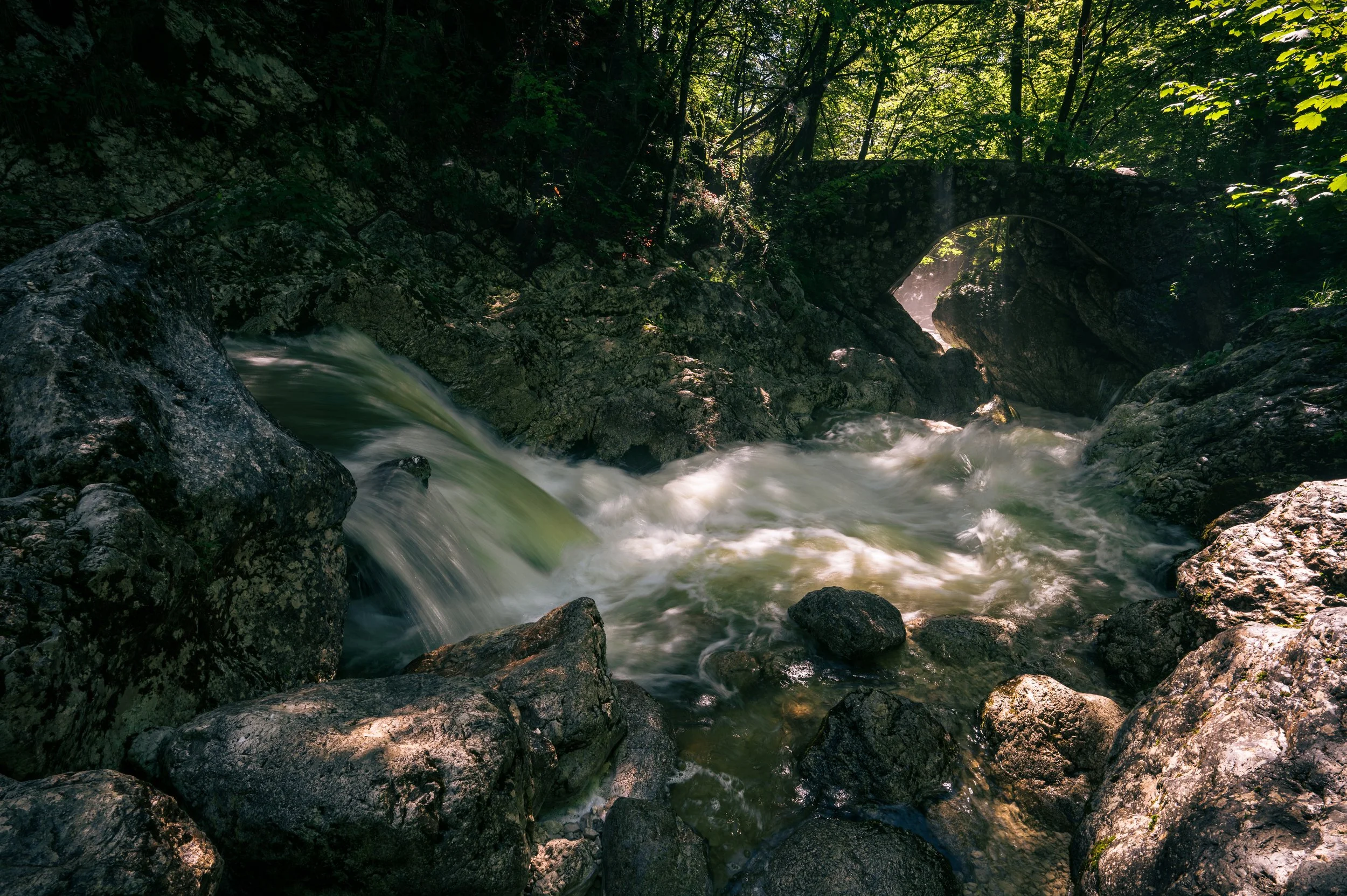 Road to Savica falls