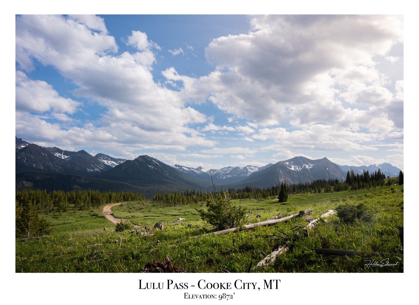 Just got back from an absolutely incredible vacation in Montana! I had never been out west, and I was absolutely shocked by the size and scope of the mountains. This was one of my favorite images from the &quot;Lulu Pass,&quot; a dirt road traversing