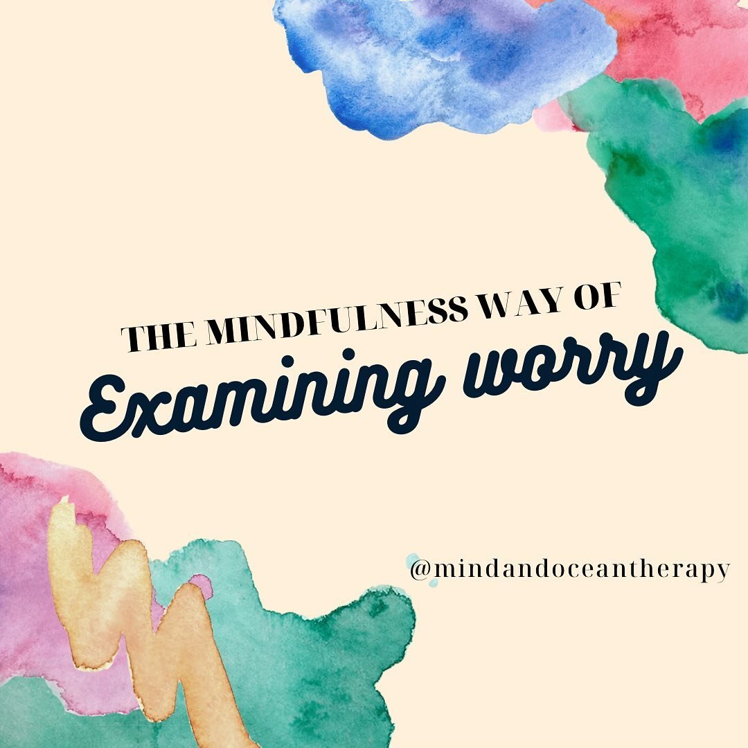 Do not allow your worries to define your ability to remain conscious, alert and productive in the now. The goal of worry is to make you feel uncomfortable feelings that remind you of all the negative outcomes. Do not fear this process as it is just a
