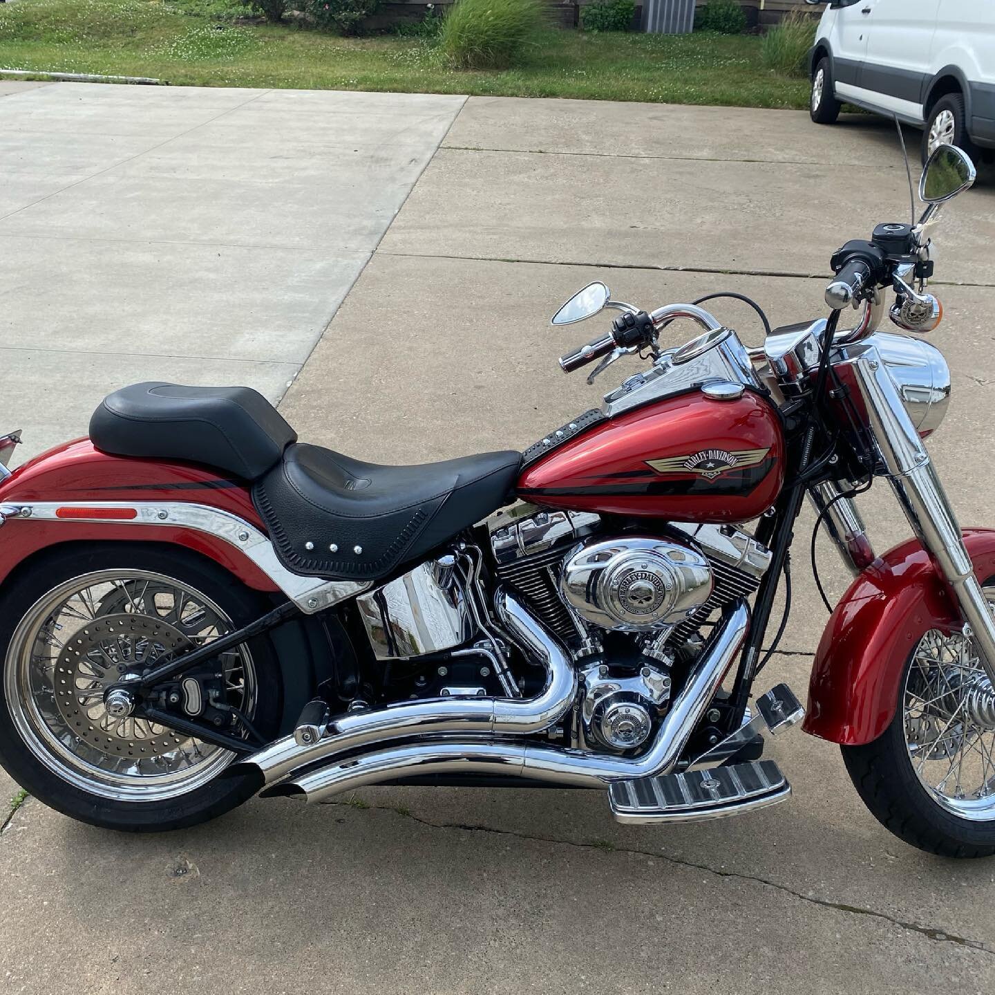 2008 Harley Davidson Fat Boy 
Very Clean and Well Maintained 
Big Bore Kit, Night Prowler Cams, Vance and Hines Exhaust #harleydavidson #fatboy
Race Tuner, Super Fast!
330-854-6932 Worden's Custom Cycle
Asking $10,000 or Best Offer