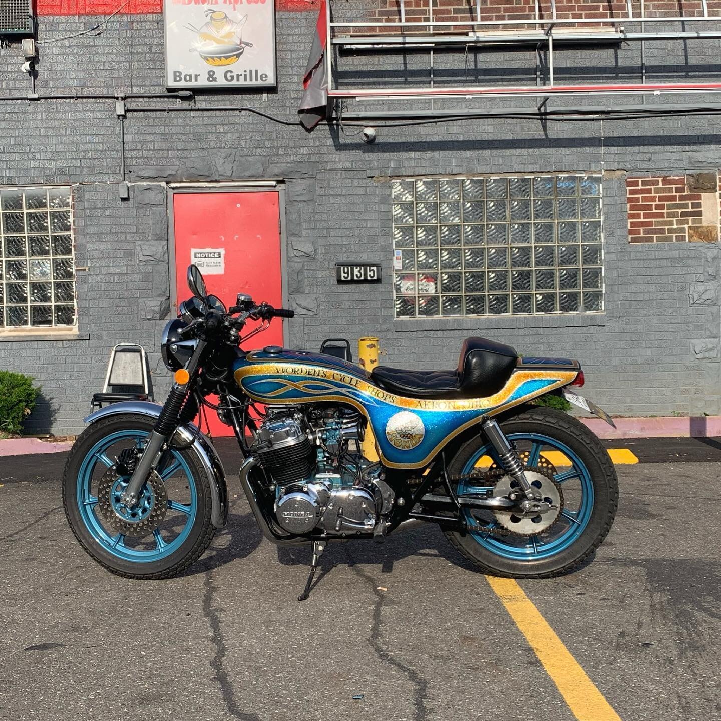 Another stop by where It all started.
935 Brown Street 
#wordensmotorcycleshop #wordens #hondacb750 #tracybody #cb750