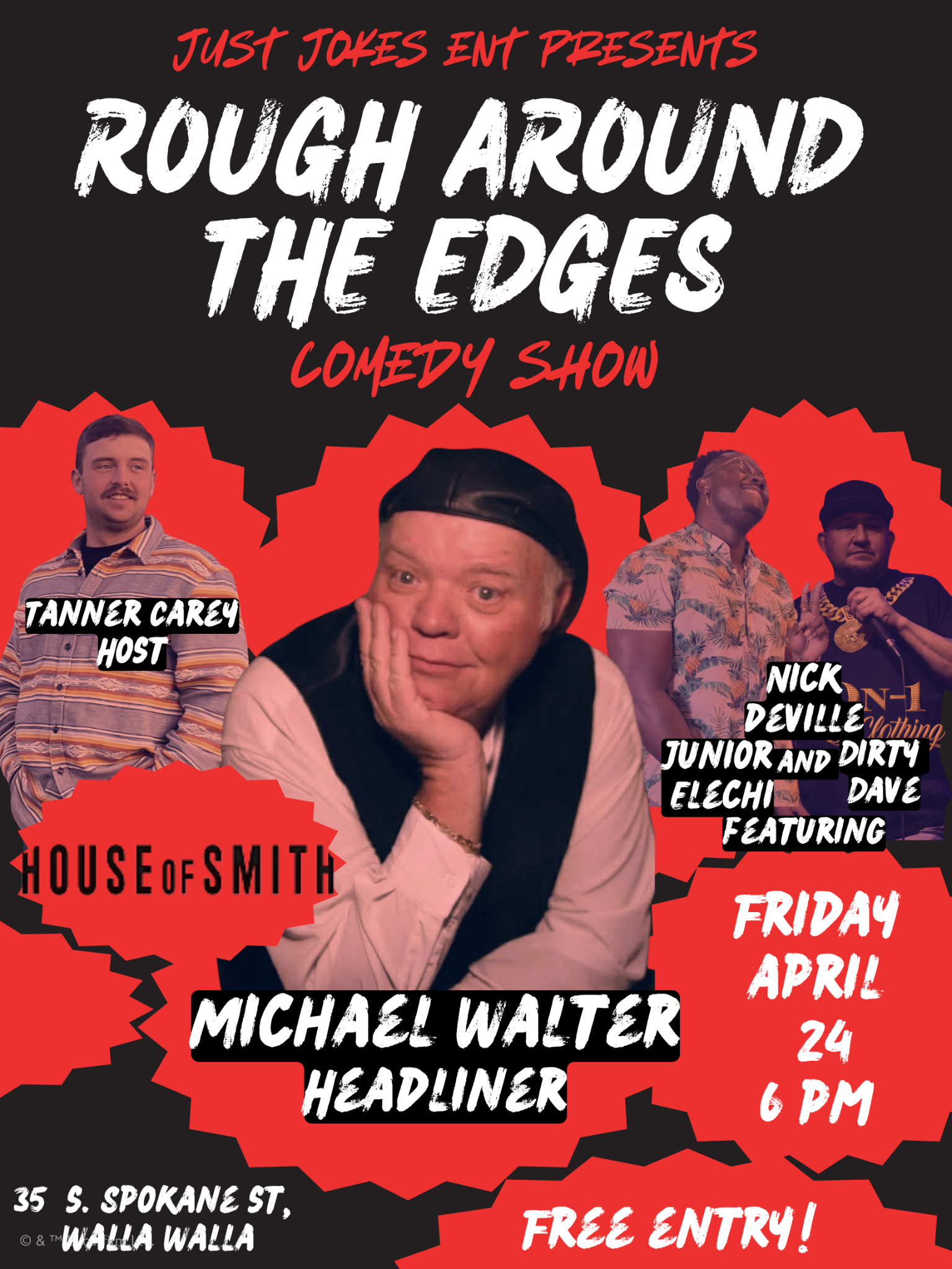 Rough Around the Edges Comedy Show