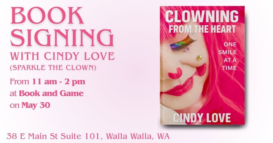 Clowning from the Heart: Book Signing Event at Book & Game