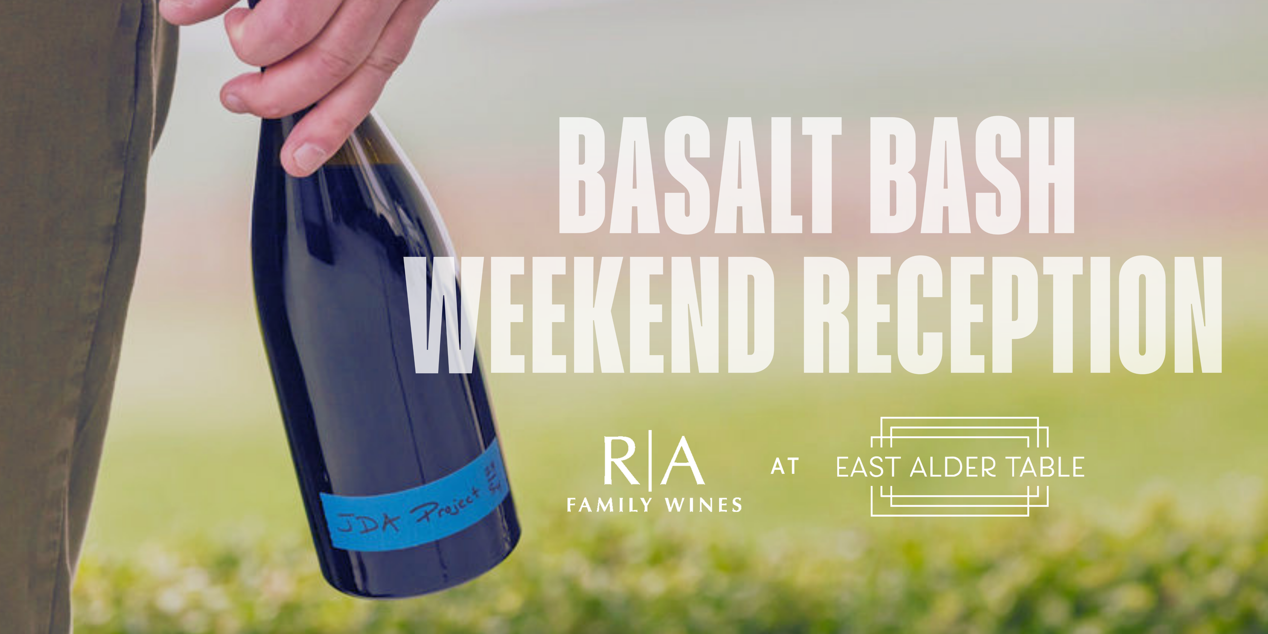 R|A Family Wines at East Alder Table