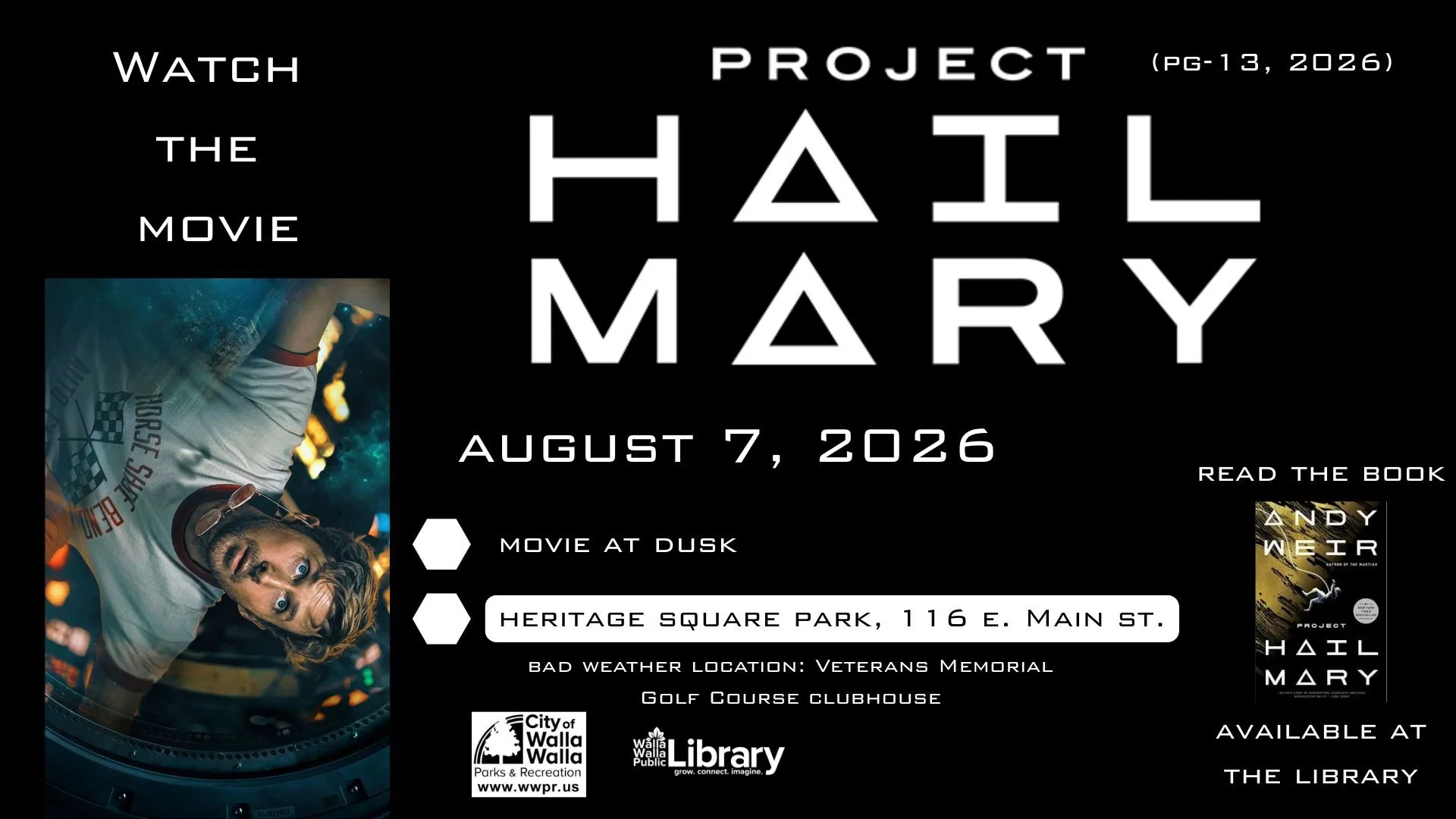 Family Movie Night in the Park: Project Hail Mary