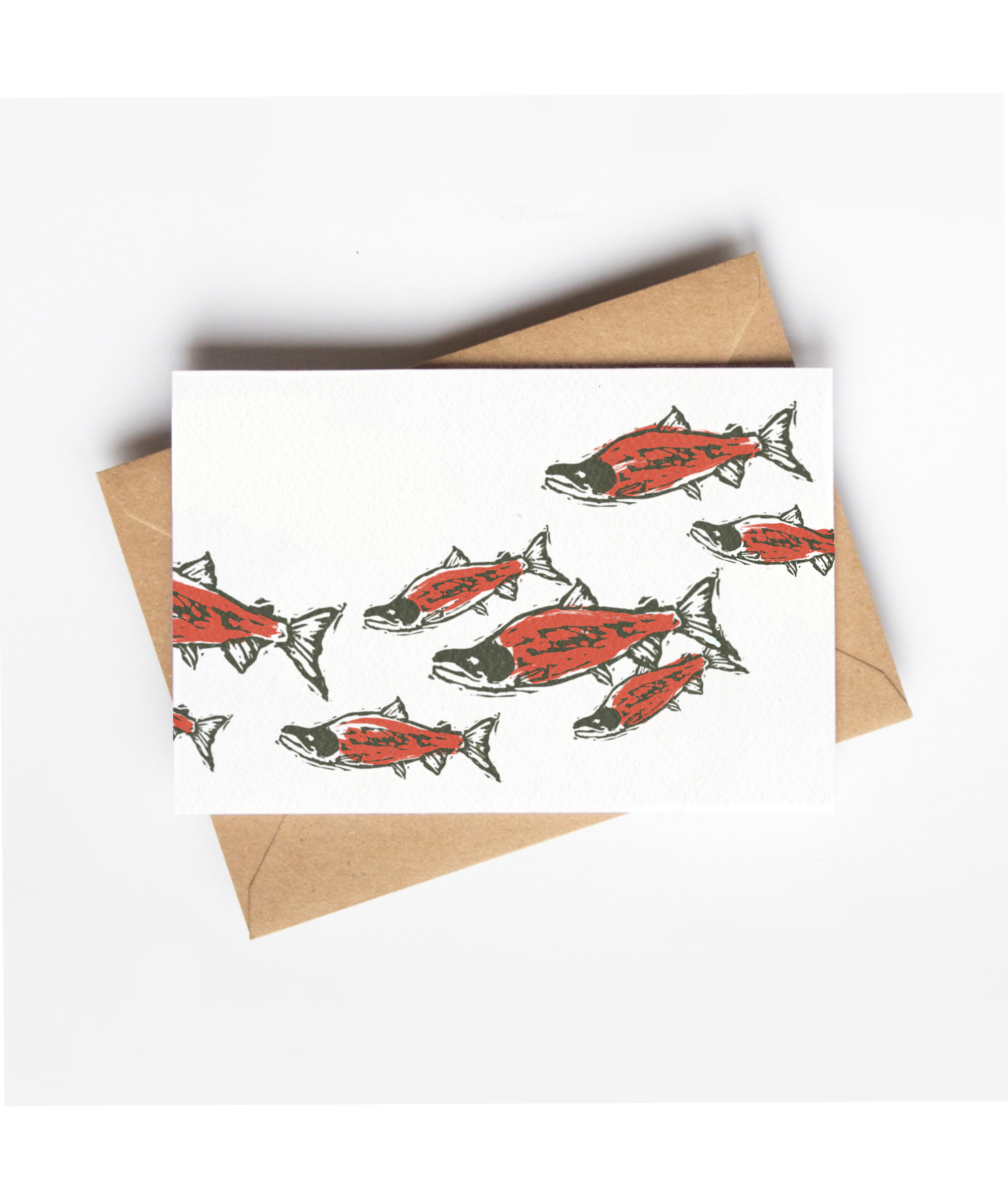 “Salmon Run” Art Card