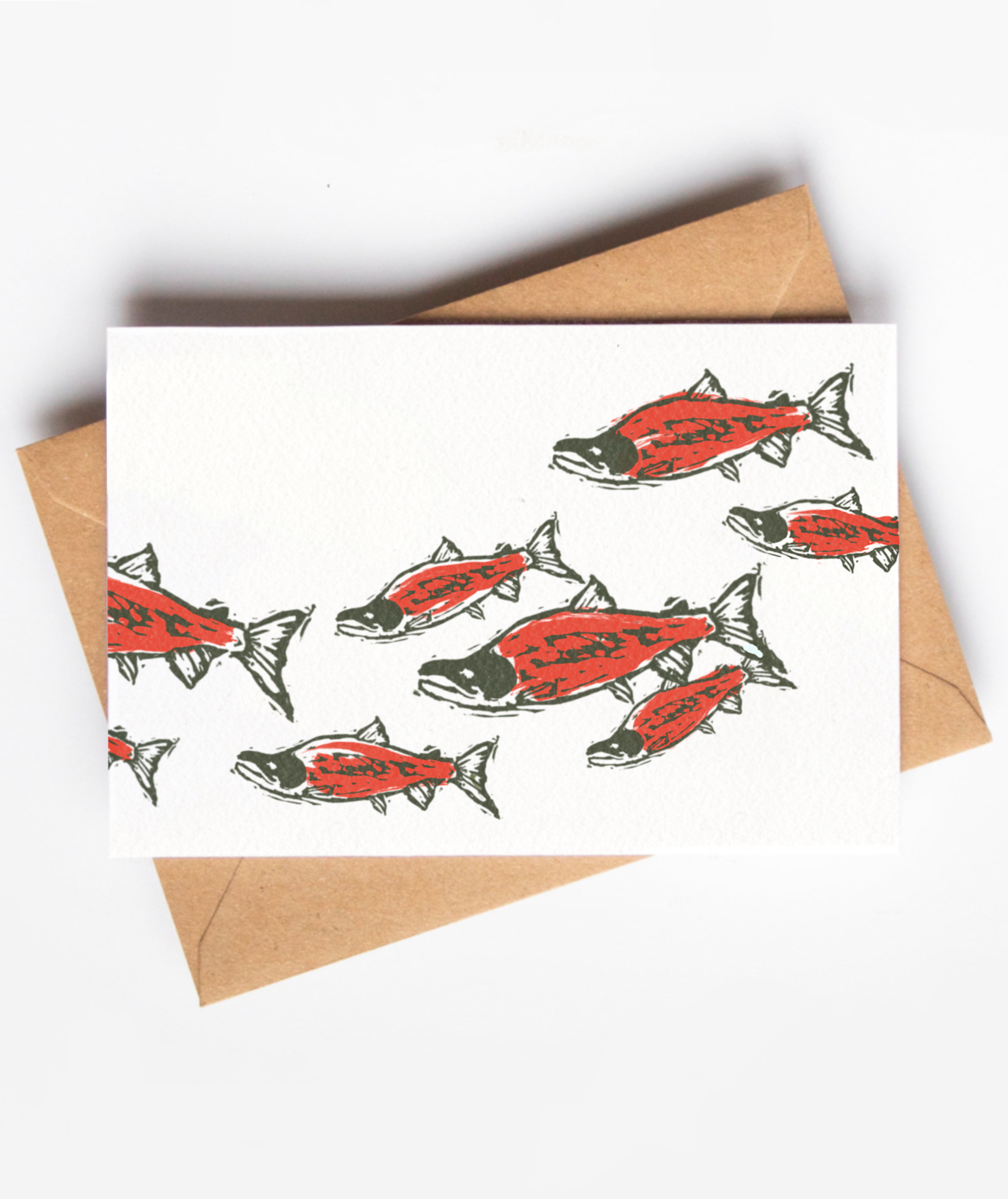 “Salmon Run” Art Card