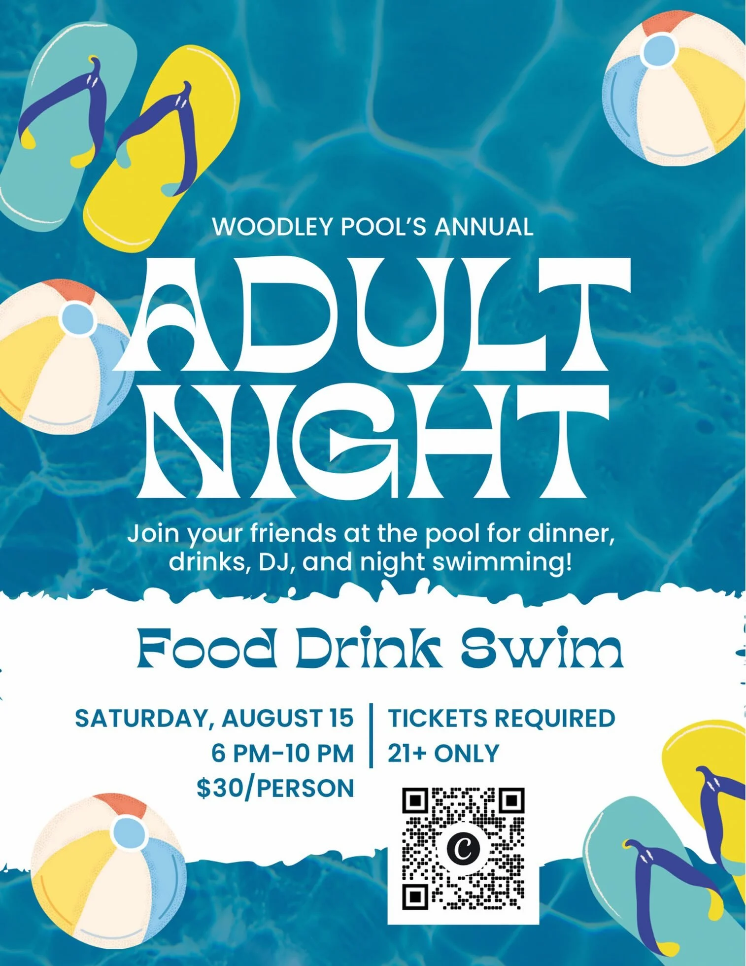 Tickets are now available for Adult Night! Log in to your membership and buy under Manage Account.
