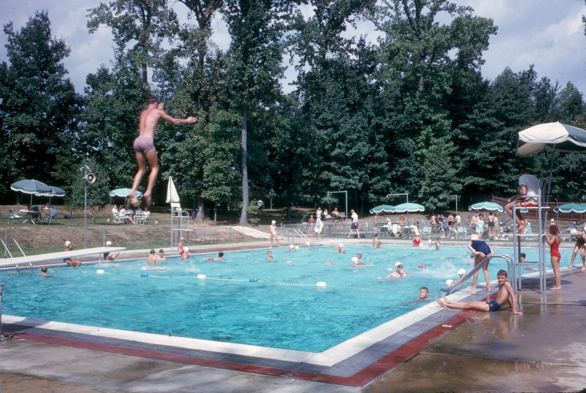 Woodley Pool, 1960s