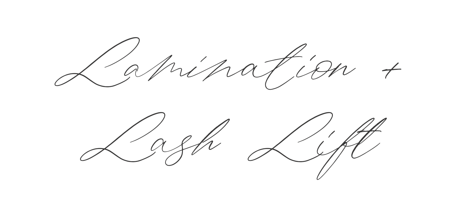 Brow Lamination & lash Lift