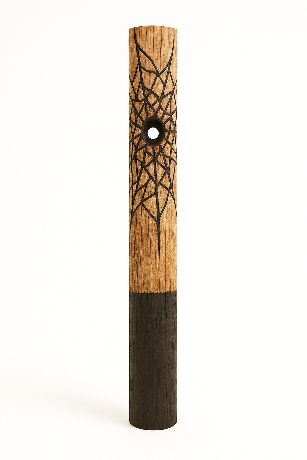 Spider Web Bush Pole