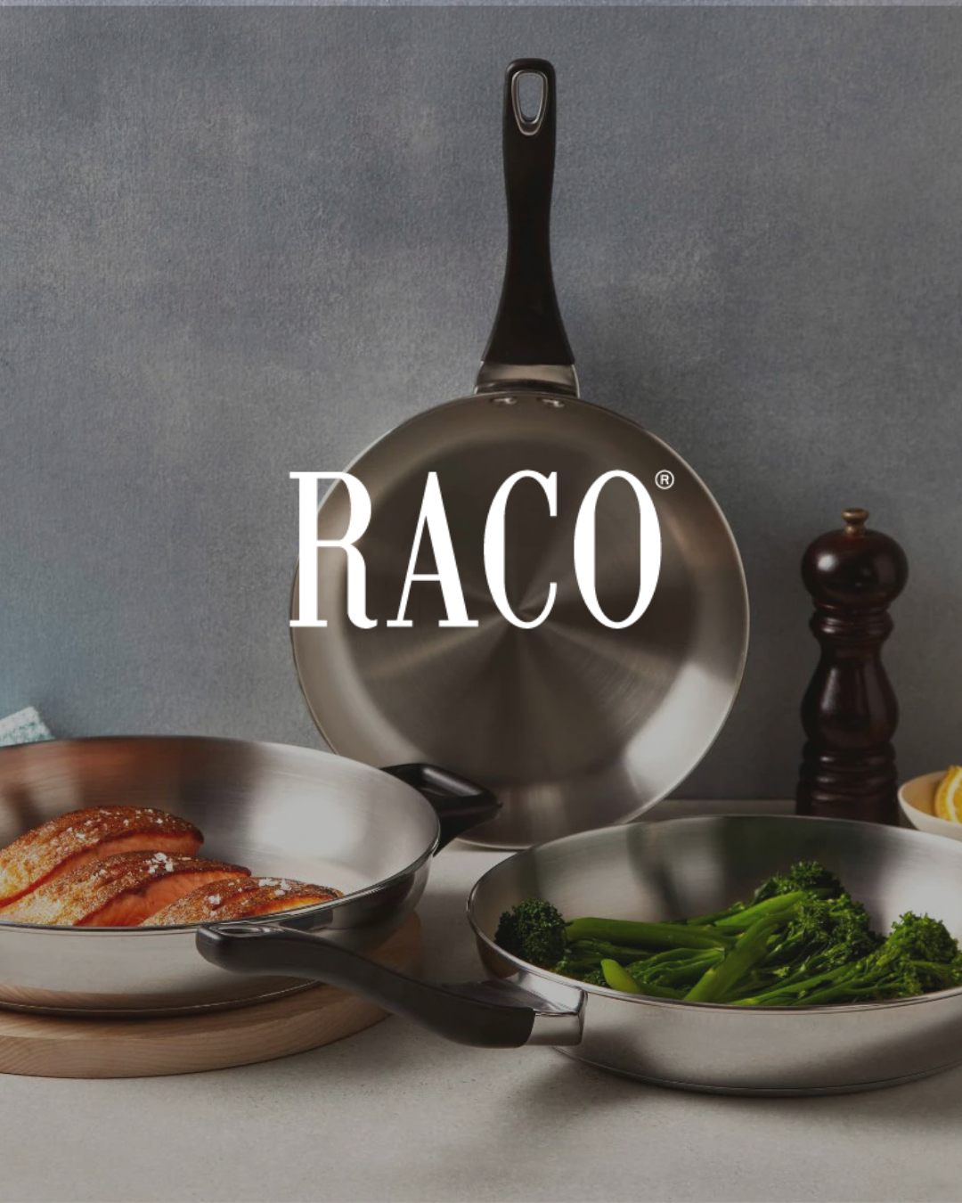 RACO logo in bold black text with trademark symbol