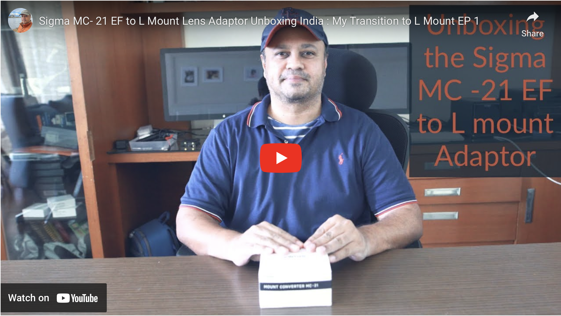 Sigma MC- 21, EF to L Mount, Lens Adaptor Unboxing