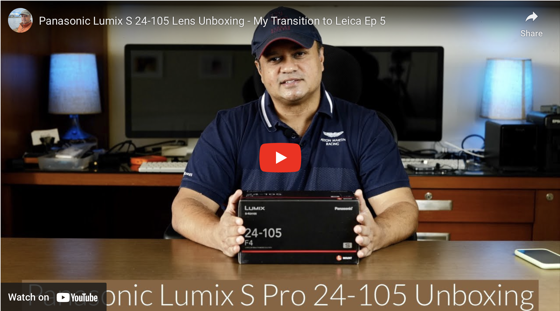Panasonic Lumix S 24-105 Lens Unboxing - My Transition to Leica Ep 5