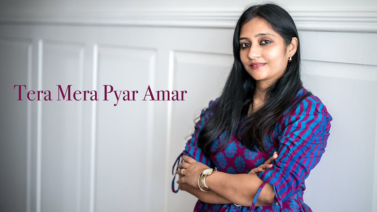  Cover of "Tera Mera Pyar Amar" by Nisha Chilaka