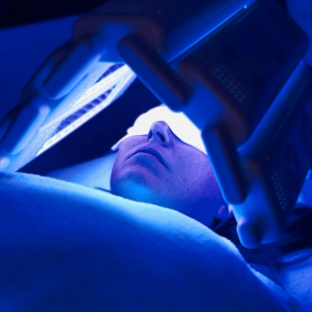 Blue Light LED Therapy.