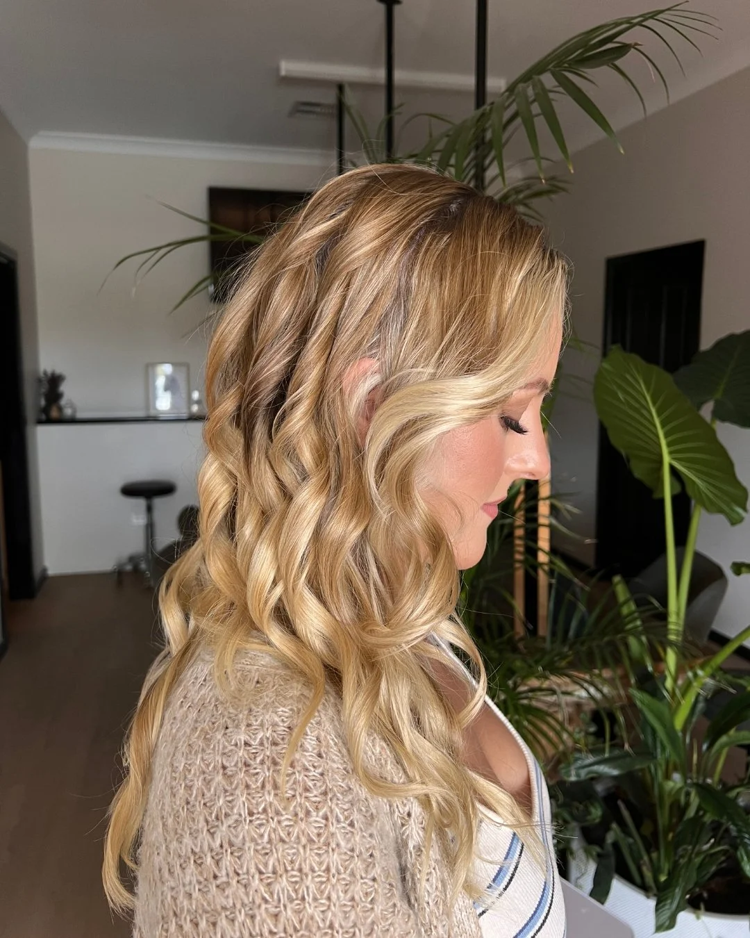 throwing it back to alicia&rsquo;s beautiful bridal shower 

curls by morgan stayed flawless all day long. soft, elegant and effortlessly joyful, perfectly matching the occasion

#organicministry  #adelaidesalon #salonlife