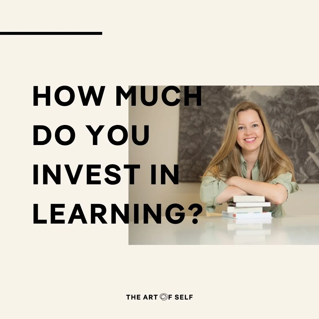 How much do you invest in learning? Strategies for intentional growth
