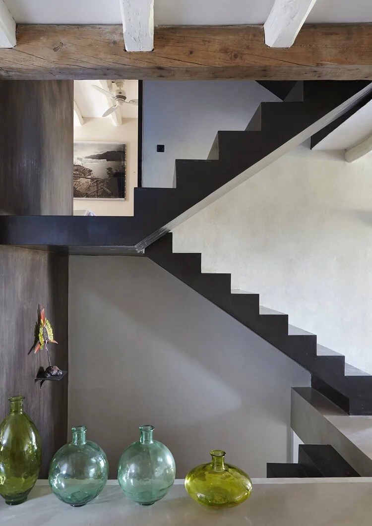 Stairs with decor