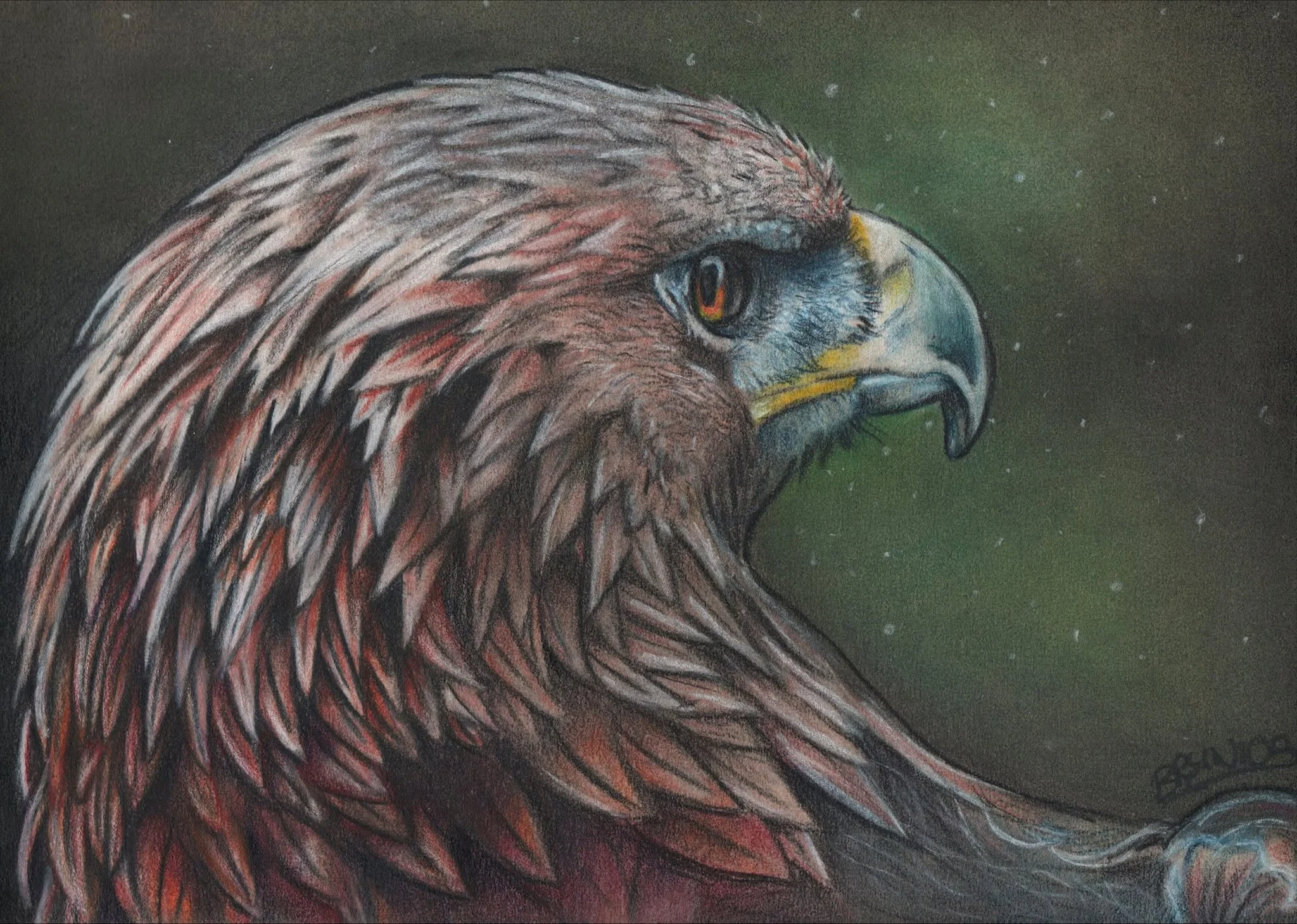 GOLDEN EAGLE ORIGINAL ARTWORK