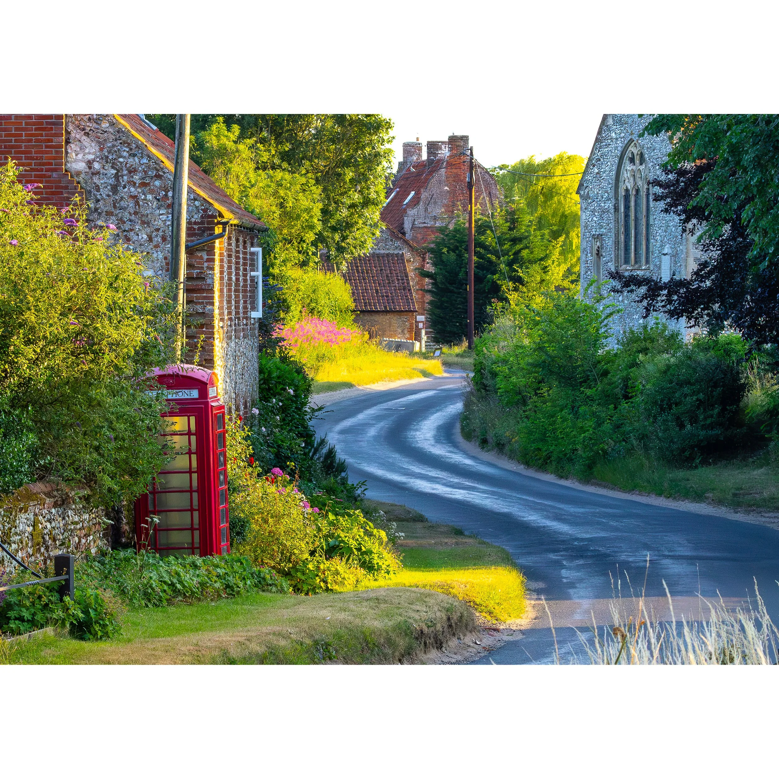 HOUGHTON ST GILES PRINT