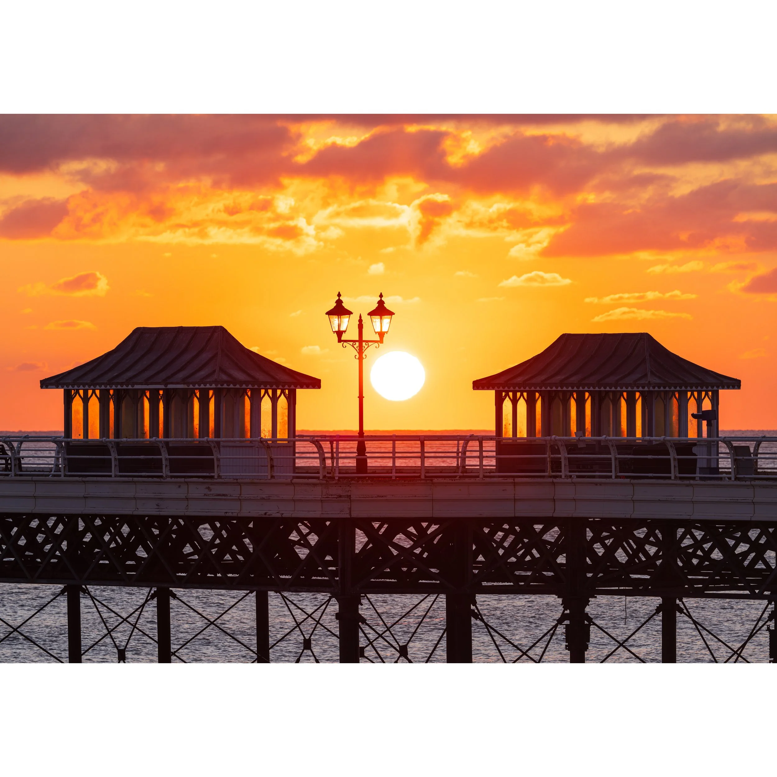 CROMER PIER SUNRISE PRINT