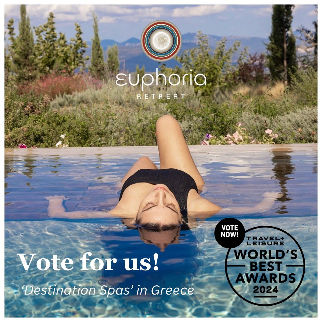 Vote for us at the @travelandleisure Awards!

Simply visit the voting platform and cast your vote for @euphoriaretreat.

For your info Euphoria Retreat is on the ballot under Destination Spas in Greece.

Link to vote: https://wba.m-rr.com/home

#Euph