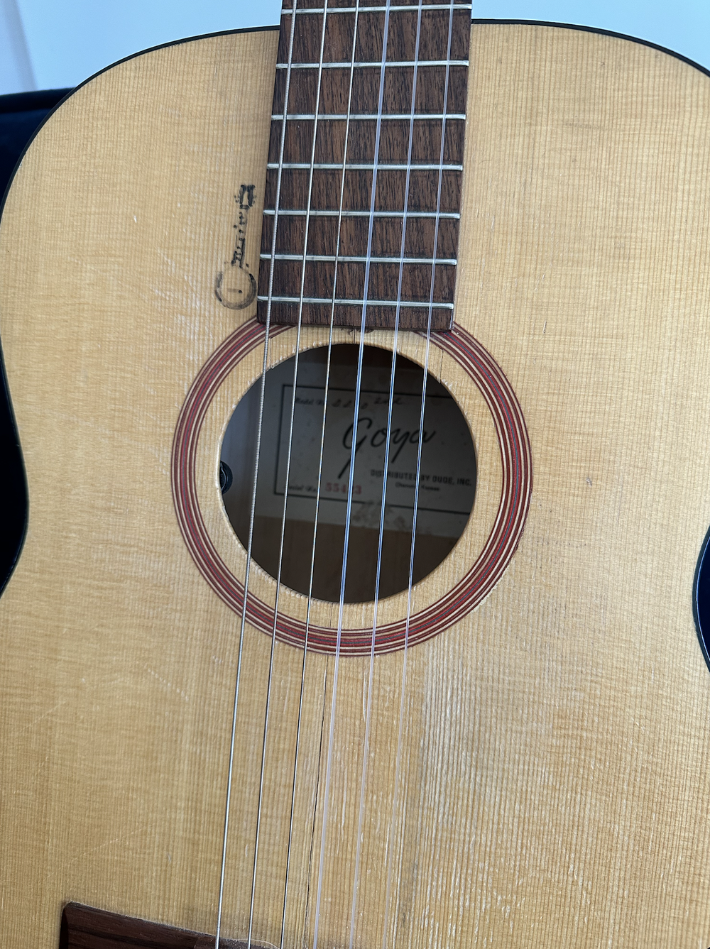 Goya Nylon String Guitar - 1960s or 70s. — Jackson Emmer