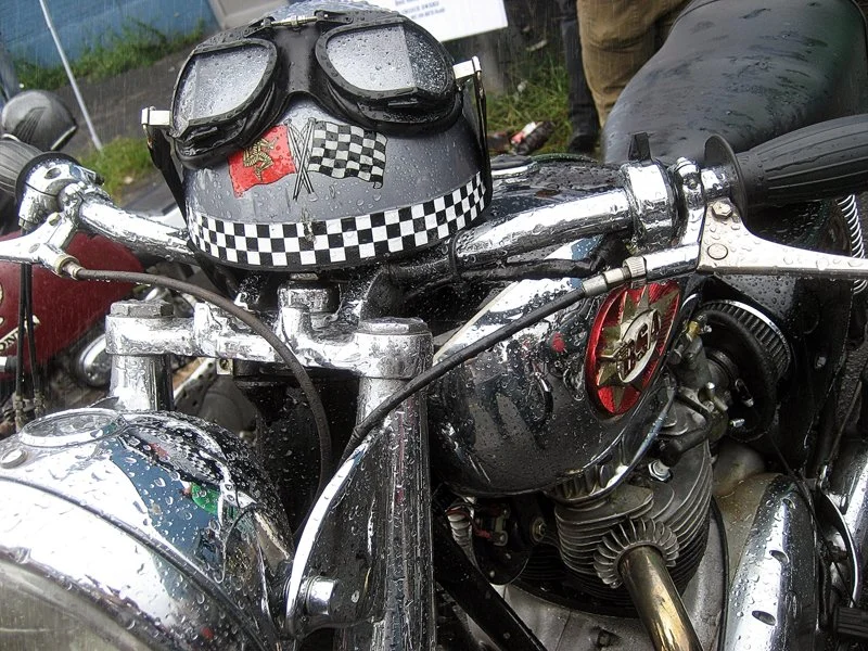 Rainy Day Bike Show